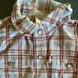 Janie & Jack Button Down Shirt Boys 12-18mos